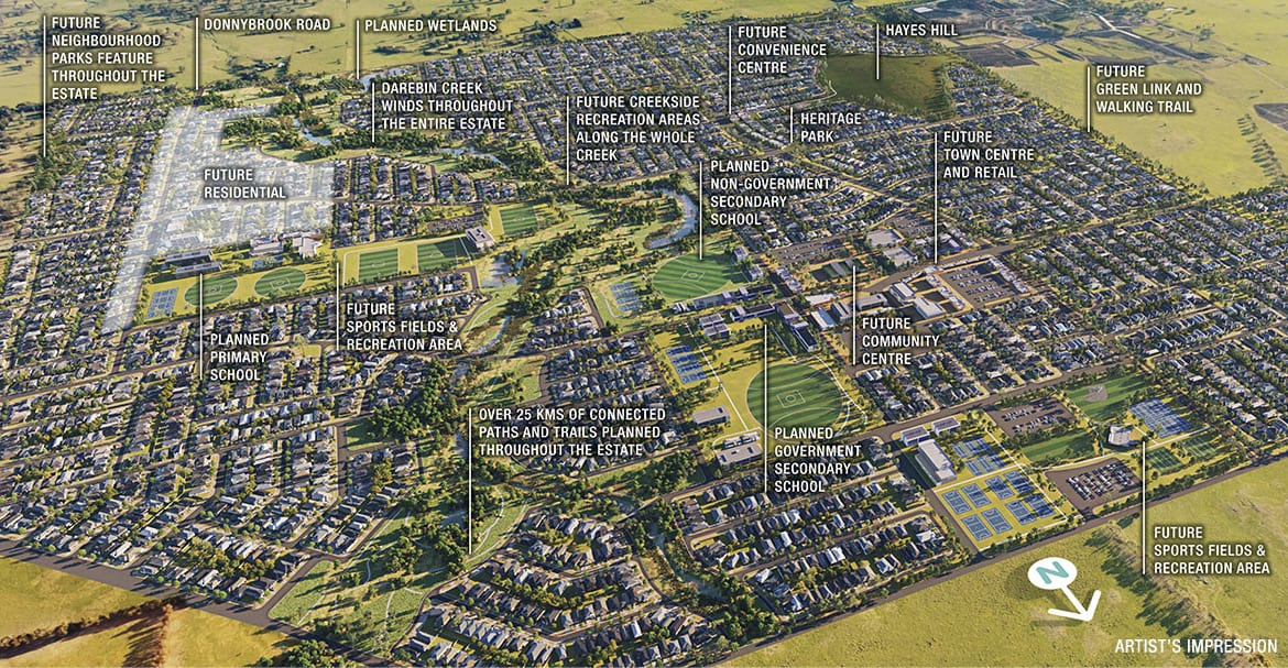 Sierra Townhomes at Peppercorn Hill Estate, Donnybrook, Melbourne, VIC